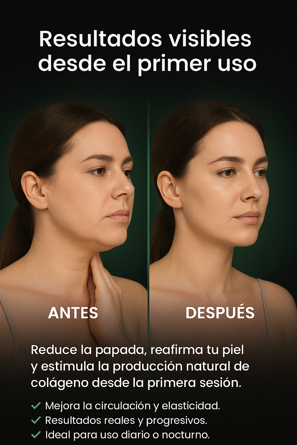 MASAJEADOR FACIAL REDUCTOR PAPADA™