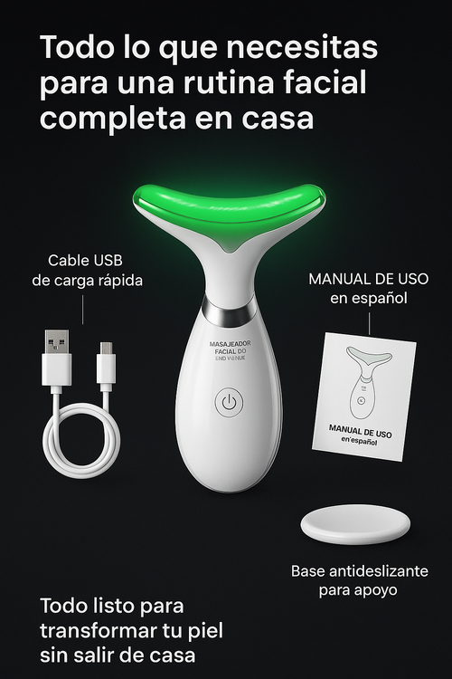 MASAJEADOR FACIAL REDUCTOR PAPADA™